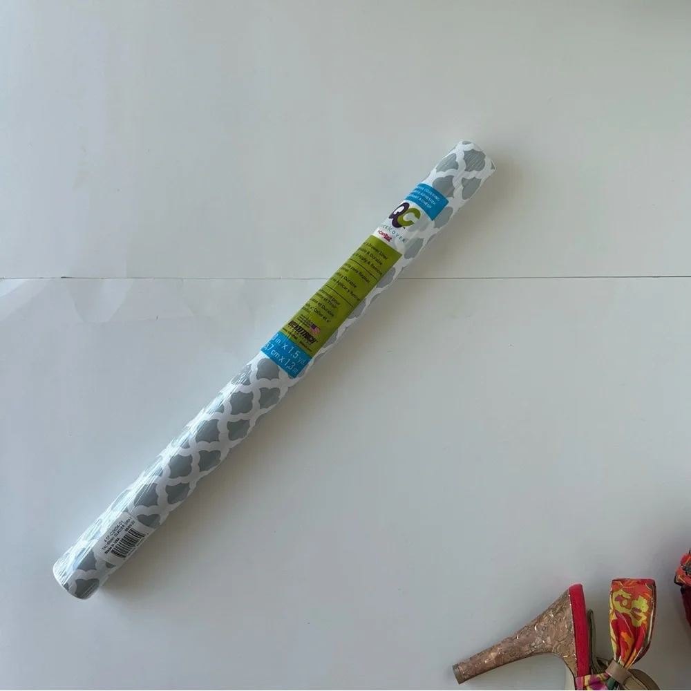 3/$20 NWT Con-Tact Quick Cover Moroccan Self-Adhesive Shelf Liners